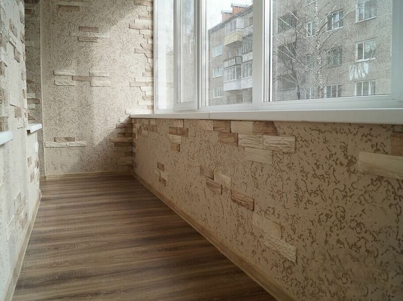 Теплое остекление балкона - фото 168